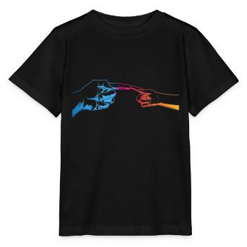 father and daughter - Stanley/Stella MINI CREATOR Kids’ T-Shirt - black - Front - Mikhail (115cm)