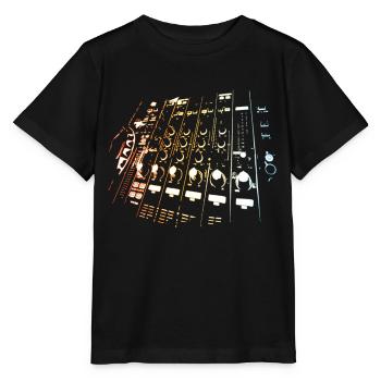 DISC-JOCKEY - T-shirt bio MINI CREATOR Stanley/Stella Enfant - noir - Devant - Mikhail (115cm)