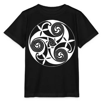 Natursymbol - Stanley/Stella Kinder T-Shirt MINI CREATOR  - Schwarz - Vorne - Mikhail (115cm)