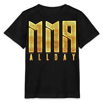 MMA - Kampfsport - mixed martial arts - Stanley/Stella Kinder T-Shirt MINI CREATOR  - Schwarz - Vorne - Mikhail (115cm)