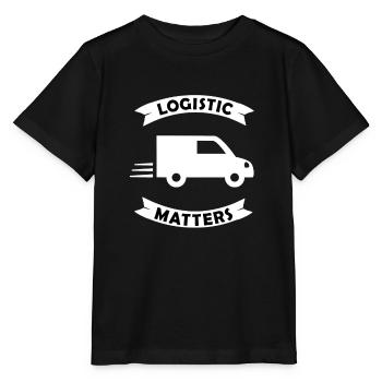 Logistics and transportation - Stanley/Stella MINI CREATOR Kids’ T-Shirt - black - Front - Mikhail (115cm)