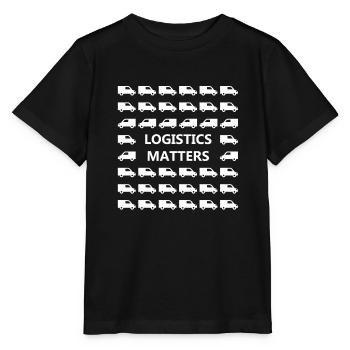 Transport and logistics - Stanley/Stella MINI CREATOR Kids’ T-Shirt - black - Front - Mikhail (115cm)