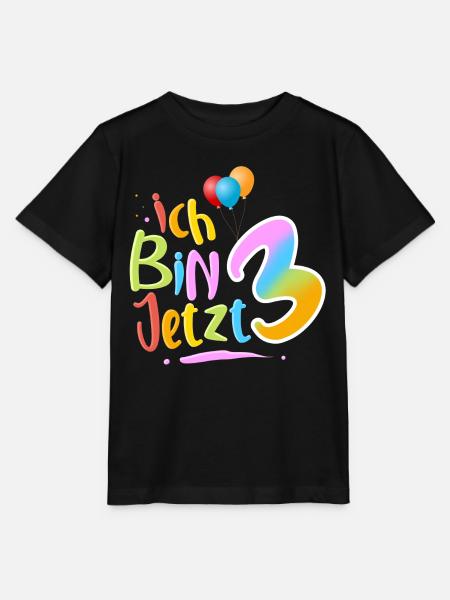 Ich Bin 3 - Stanley/Stella Kinder T-Shirt MINI CREATOR - Schwarz