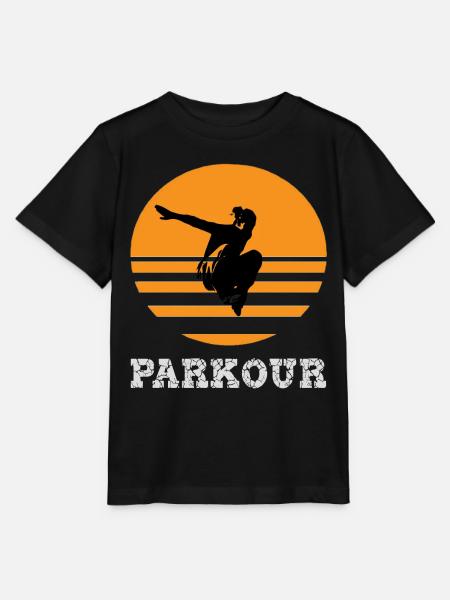 Parkour - Stanley/Stella Kinder T-Shirt MINI CREATOR - Schwarz