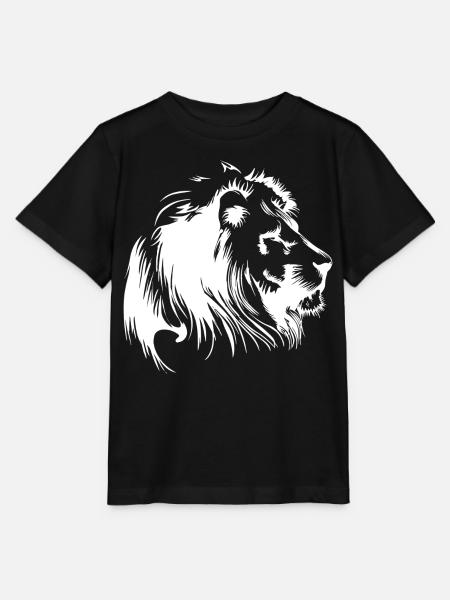 lion - Stanley/Stella Kinder T-Shirt MINI CREATOR - Schwarz