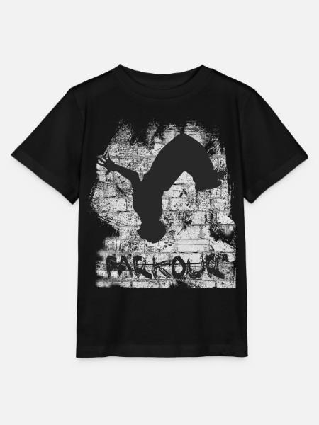 Parkour - Stanley/Stella Kinder T-Shirt MINI CREATOR  - Schwarz