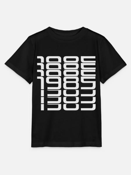 1985 - Stanley/Stella Kinder T-Shirt MINI CREATOR - Schwarz