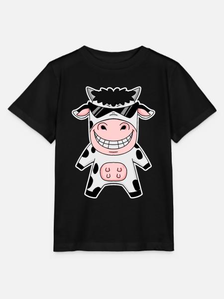 Coole Kuh - Stanley/Stella Kinder T-Shirt MINI CREATOR - Schwarz