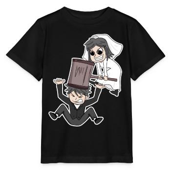 Married funny - Stanley/Stella MINI CREATOR Kids’ T-Shirt - black - Front - Mikhail (115cm)