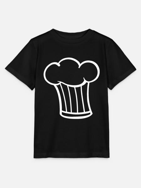 Kochmütze Hobbykoch Koch - Stanley/Stella Kinder T-Shirt MINI CREATOR - Schwarz