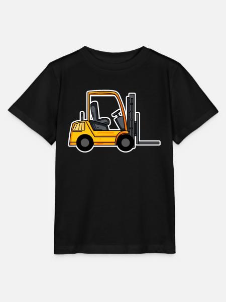 Gabelstapler Stapler - Stanley/Stella Kinder T-Shirt MINI CREATOR - Schwarz