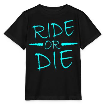 Rouler ou mourir - T-shirt bio MINI CREATOR Stanley/Stella Enfant - noir - Devant - Mikhail (115cm)