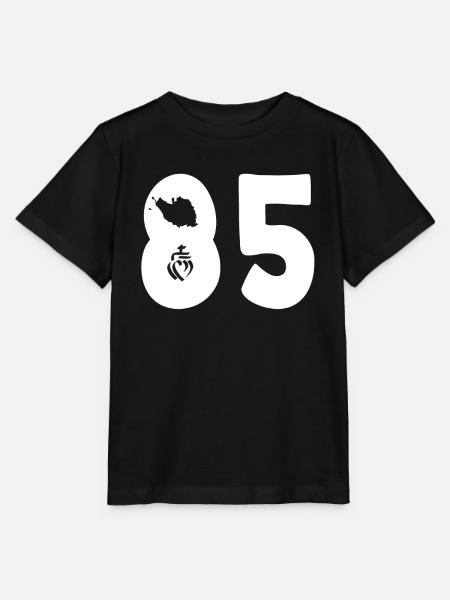 85 departement vendee - Stanley/Stella Kinder T-Shirt MINI CREATOR - Schwarz
