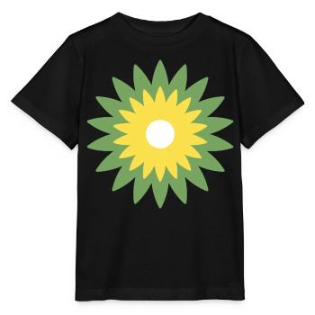 Blume - Stanley/Stella Kinder T-Shirt MINI CREATOR  - Schwarz - Vorne - Mikhail (115cm)