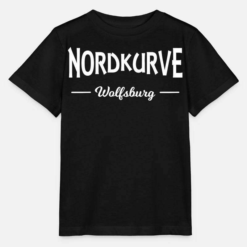 Nordkurve Wolfsburg - Stanley/Stella Kinder T-Shirt MINI CREATOR  - Schwarz