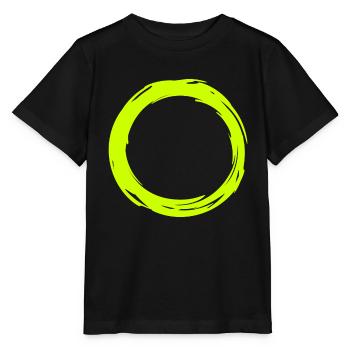 circle - Stanley/Stella MINI CREATOR Kids’ T-Shirt - black - Front - Mikhail (115cm)