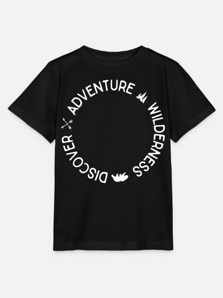 Abenteuer - Stanley/Stella Kinder T-Shirt MINI CREATOR - Schwarz