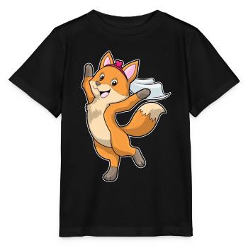 Fuchs Braut Schleier Hochzeit - Stanley/Stella Kinder T-Shirt MINI CREATOR  - Schwarz - Vorne - Mikhail (115cm)