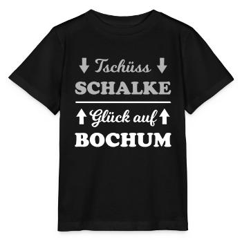 Aufstieg Bochum - Stanley/Stella Kinder T-Shirt MINI CREATOR  - Schwarz - Vorne - Mikhail (115cm)