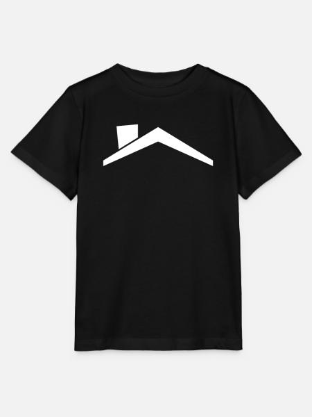 Haus Dach - Stanley/Stella Kinder T-Shirt MINI CREATOR - Schwarz