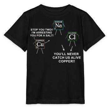 Wissenschaft - Stanley/Stella Kinder T-Shirt MINI CREATOR  - Schwarz - Vorne - Mikhail (115cm)
