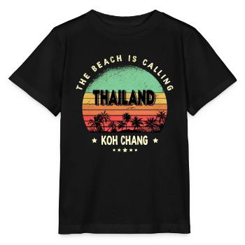 Koh Chang Thaïlande - T-shirt bio MINI CREATOR Stanley/Stella Enfant - noir - Devant - Mikhail (115cm)