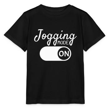 Jogging - T-shirt bio MINI CREATOR Stanley/Stella Enfant - noir - Devant - Mikhail (115cm)