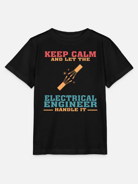 Lustiges Elektrotechnik-Zitat für Elektrotechnik - Stanley/Stella Kinder T-Shirt MINI CREATOR  - Schwarz