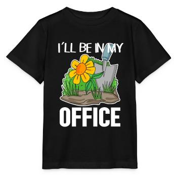 Garden Gardening Gardener - Stanley/Stella MINI CREATOR Kids’ T-Shirt - black - Front - Mikhail (115cm)