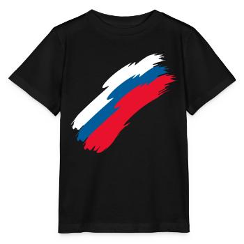 République tchèque - T-shirt bio MINI CREATOR Stanley/Stella Enfant - noir - Devant - Mikhail (115cm)