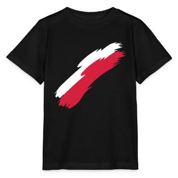 Pologne - T-shirt bio MINI CREATOR Stanley/Stella Enfant - noir - Devant - Mikhail (115cm)