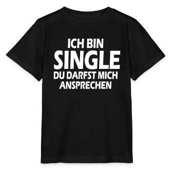 Single - Stanley/Stella Kinder T-Shirt MINI CREATOR  - Schwarz - Vorne - Mikhail (115cm)