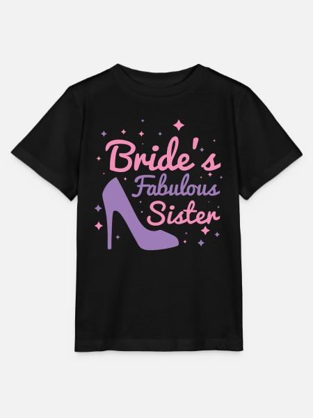 Die fabelhafte Schwester der Braut - Stanley/Stella Kinder T-Shirt MINI CREATOR - Schwarz