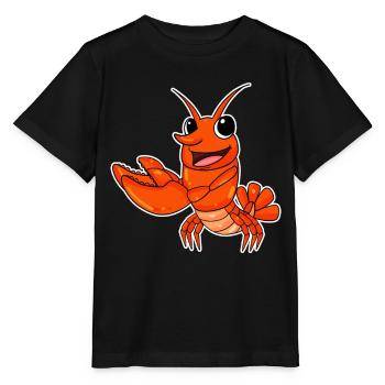 Homard - T-shirt bio MINI CREATOR Stanley/Stella Enfant - noir - Devant - Mikhail (115cm)