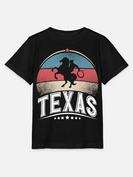 Texas - Stanley/Stella Kinder T-Shirt MINI CREATOR  - Schwarz