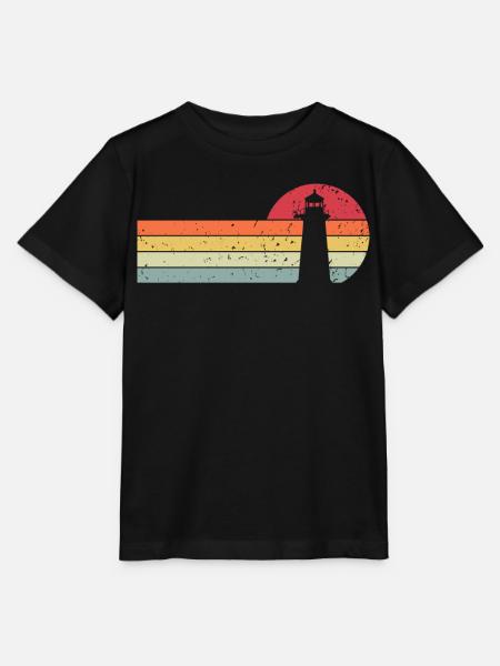 Leuchtturm - Stanley/Stella Kinder T-Shirt MINI CREATOR  - Schwarz