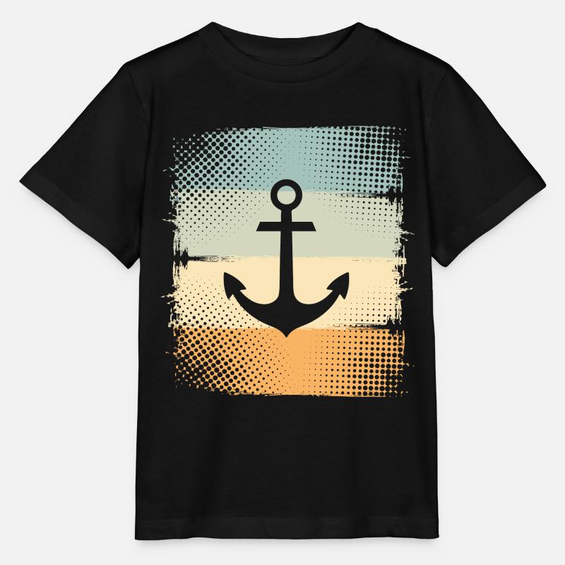 Anker - Stanley/Stella Kinder T-Shirt MINI CREATOR  - Schwarz