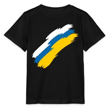Flag of the Canary Islands - Stanley/Stella MINI CREATOR Kids’ T-Shirt - black - Front - Mikhail (115cm)