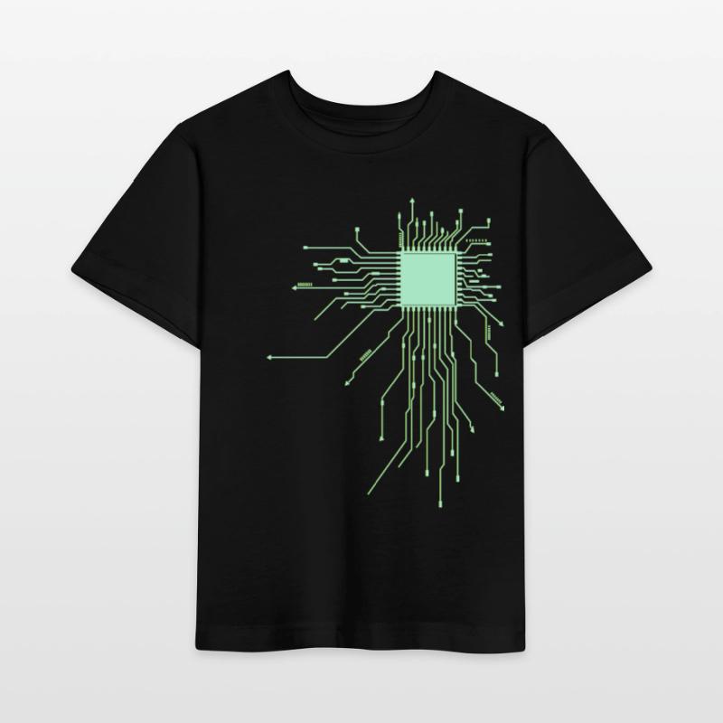 conseil d’administration core cpu ordinateur nerd pc humour geek code T-shirt bio MINI CREATOR Stanley/Stella Enfant