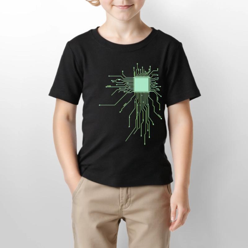 conseil d’administration core cpu ordinateur nerd pc humour geek code T-shirt bio MINI CREATOR Stanley/Stella Enfant