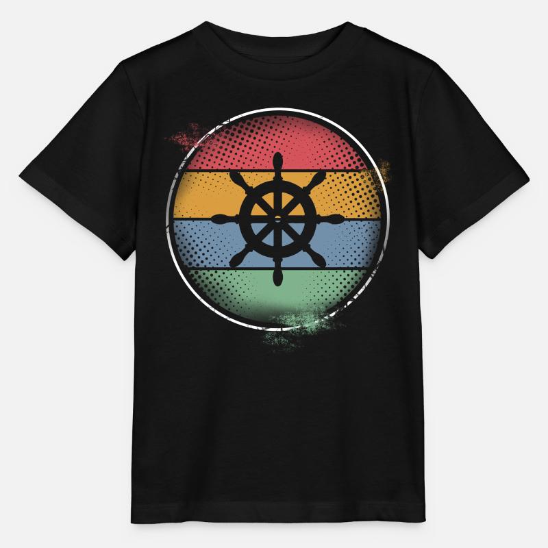 Steuerrad - Stanley/Stella Kinder T-Shirt MINI CREATOR - Schwarz