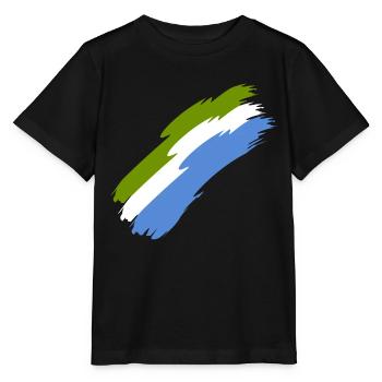 Sierra Leone - Stanley/Stella MINI CREATOR Kids’ T-Shirt - black - Front - Mikhail (115cm)