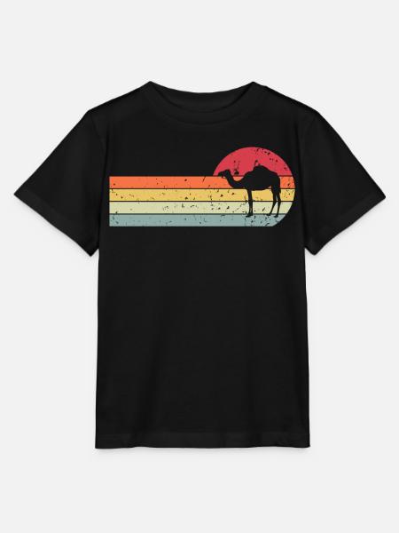 Kamel - Stanley/Stella Kinder T-Shirt MINI CREATOR  - Schwarz