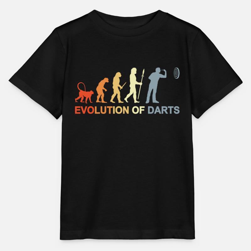 Vintage Dart Evolution - Stanley/Stella Kinder T-Shirt MINI CREATOR  - Schwarz