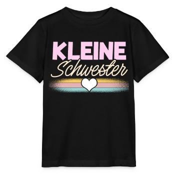 Kleine Schwester - Stanley/Stella Kinder T-Shirt MINI CREATOR  - Schwarz - Vorne - Mikhail (115cm)