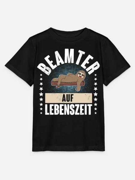 Beamter auf Lebenszeit - Stanley/Stella Kinder T-Shirt MINI CREATOR - Schwarz