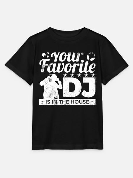 Lieblings-DJ - Stanley/Stella Kinder T-Shirt MINI CREATOR  - Schwarz