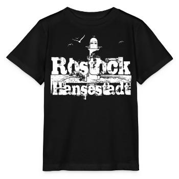 Rostock Hansestadt - Stanley/Stella Kinder T-Shirt MINI CREATOR  - Schwarz - Vorne - Mikhail (115cm)