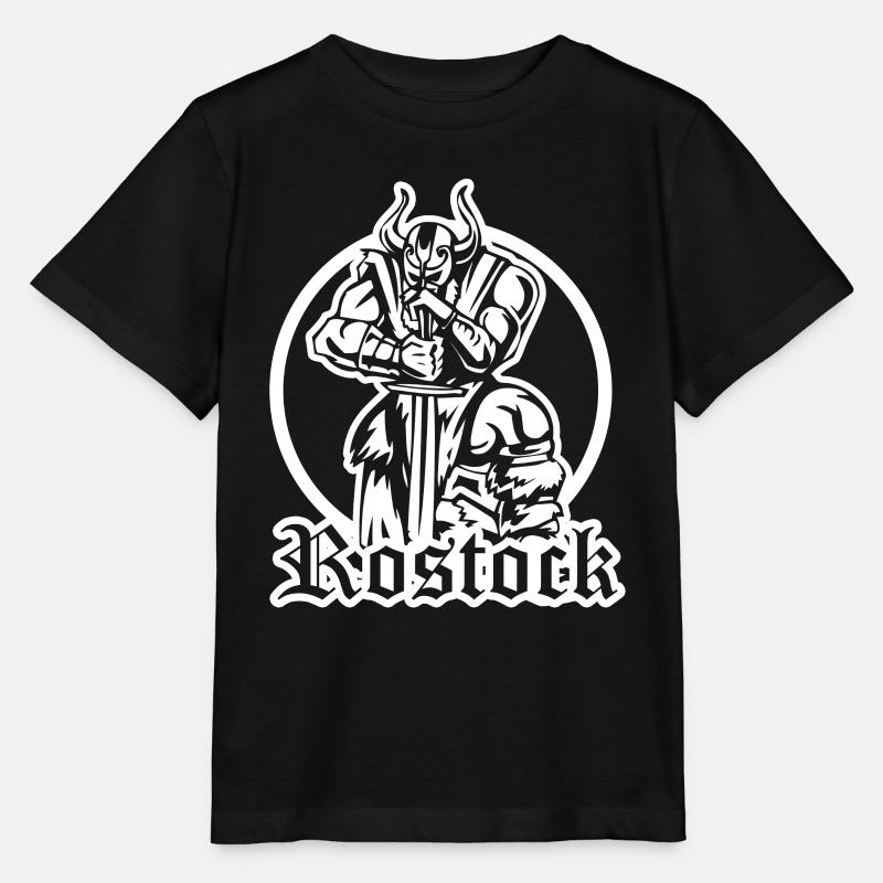 Rostocker Wikinger - Stanley/Stella Kinder T-Shirt MINI CREATOR - Schwarz
