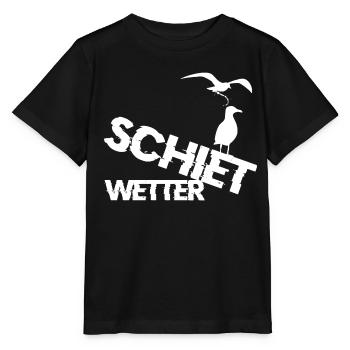 Schiet Wetter - Stanley/Stella Kinder T-Shirt MINI CREATOR  - Schwarz - Vorne - Mikhail (115cm)